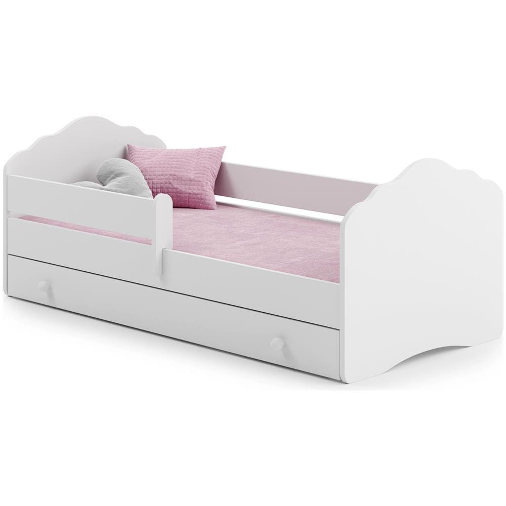 Letto Per Bambini Fala 160x80 Cassetto E Una Ringhiera+ Materasso E Giroletto - Foto 1