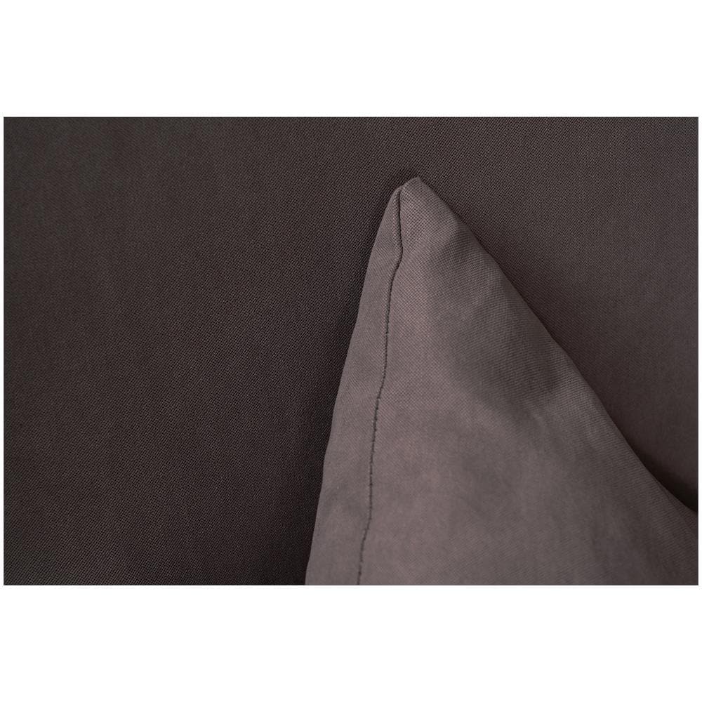 Divano Moderno In Tessuto A 2 Posti, Divano Per Piccoli Appartamenti, Con Cuscini, Cm 125x73xh85, Colore Grigio - Foto 4