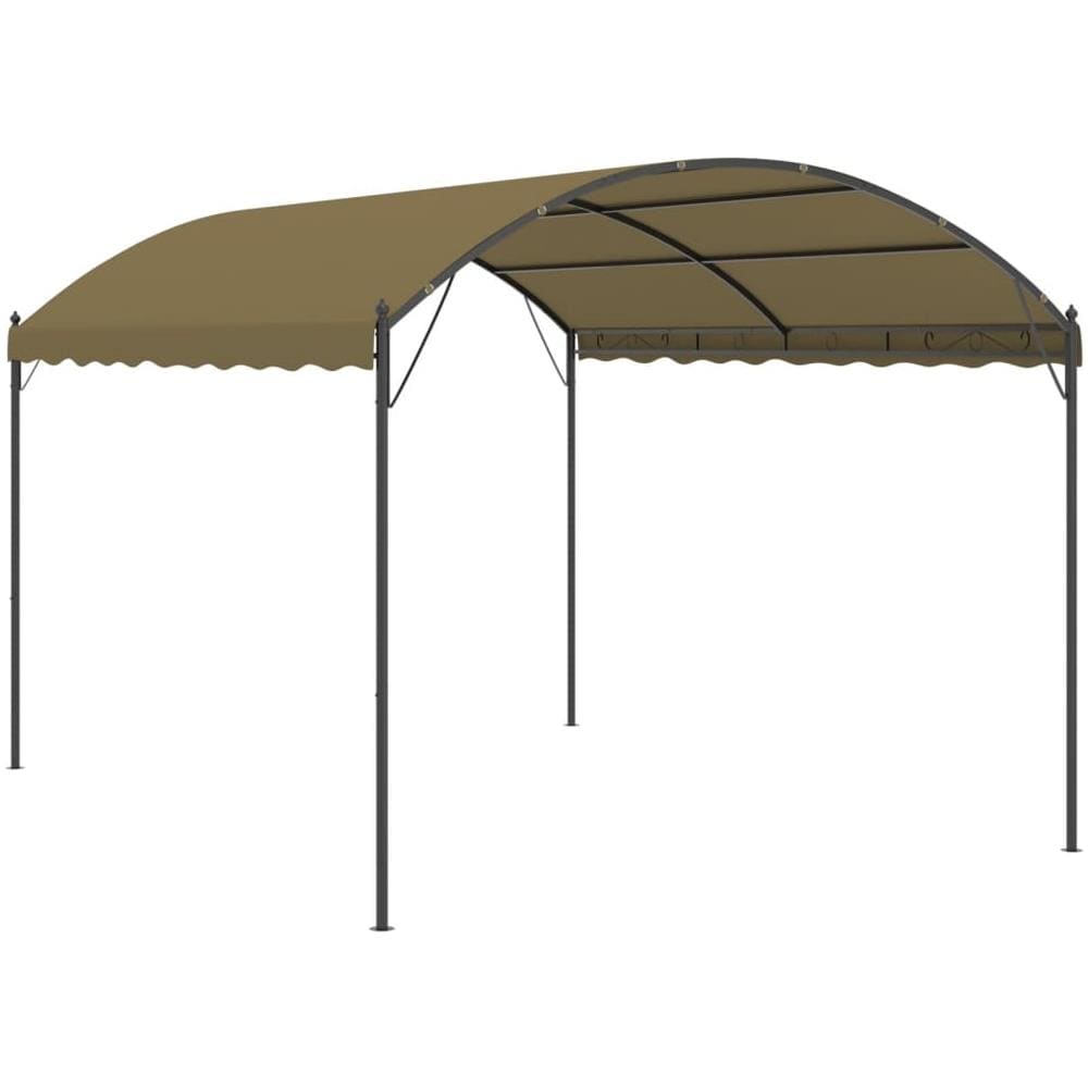 Gazebo 4x3x2,6 m Grigio Talpa 180 g / m² - Foto 1