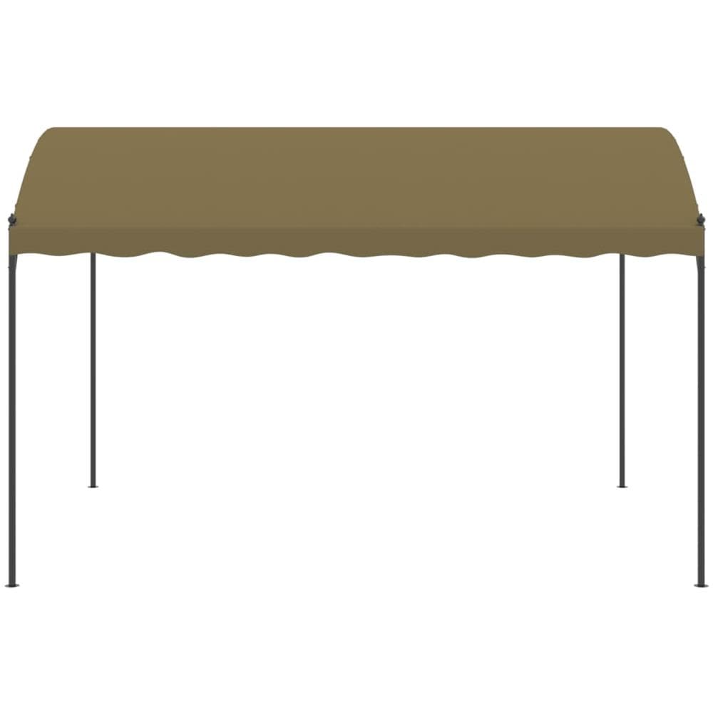 Gazebo 4x3x2,6 m Grigio Talpa 180 g / m² - Foto 5