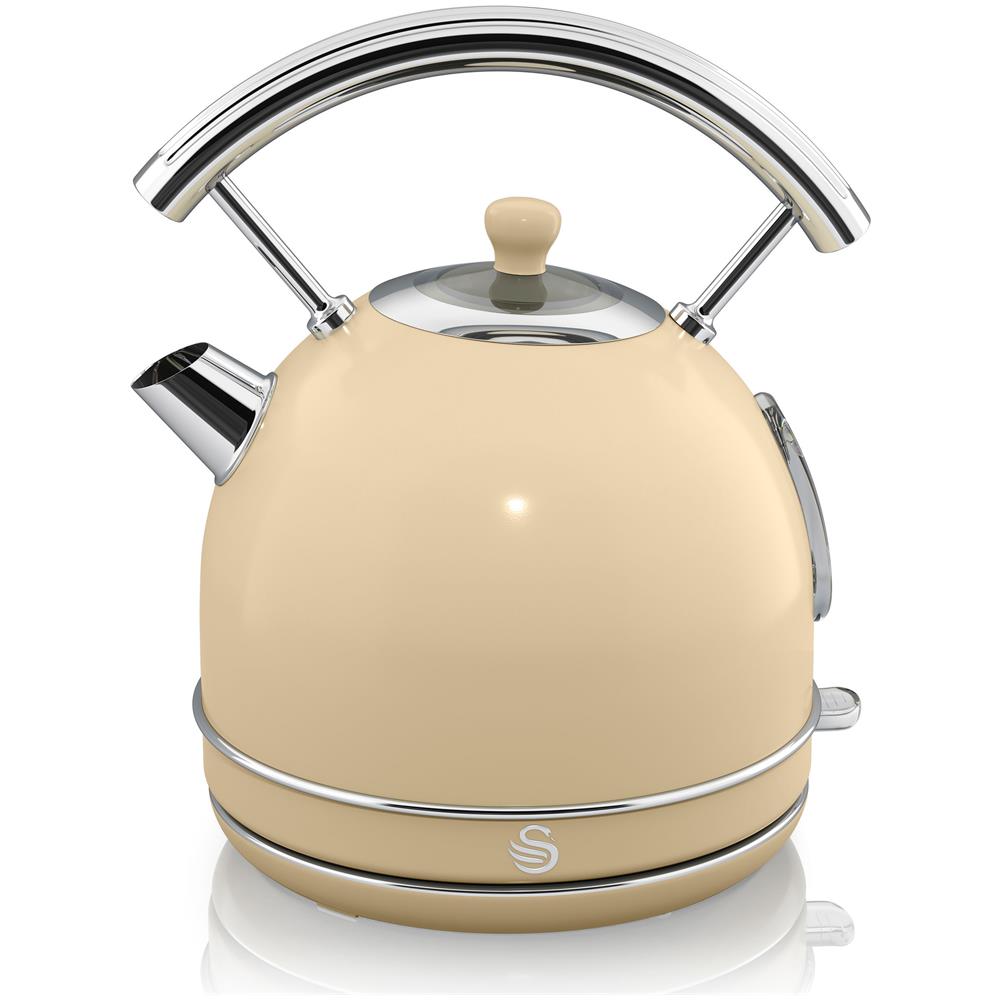 Bollitore Elettrico Retro SK14630CN Capacità 1.8 Litri Potenza 3000 W Colore Crema - Foto 1