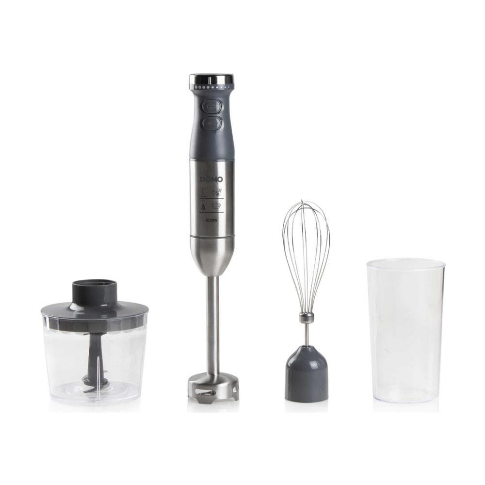 Frullatore ad Immersione DO9226M con Recipiente da 0.5 L Potenza 600 Watt Colore Nero, Acciaio Inossidabile - Foto 1