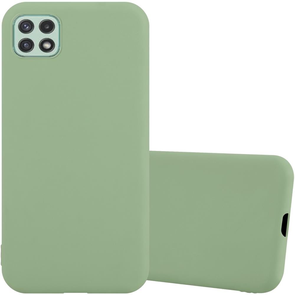 Custodia Compatibile Con Samsung Galaxy A22 5g In Candy Pastello Verde - Coperchio Protettivo In Silicone Tpu Flessibile - Foto 1