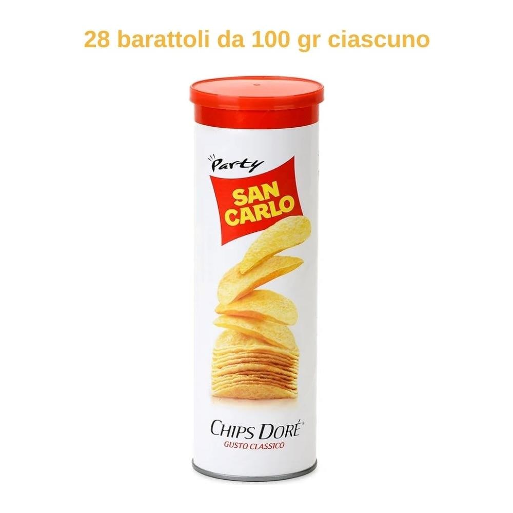 Chips Dore' Classico 28 Barattoli Da 100 Gr - Foto 1