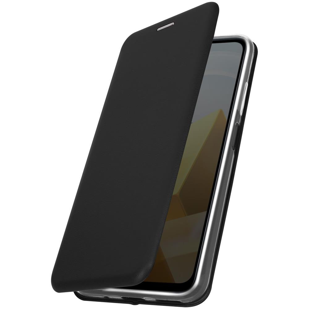 Custodia Per Xiaomi Poco M5 Porta-carte Supporto Video Apertura Fotocamera Nera - Foto 1