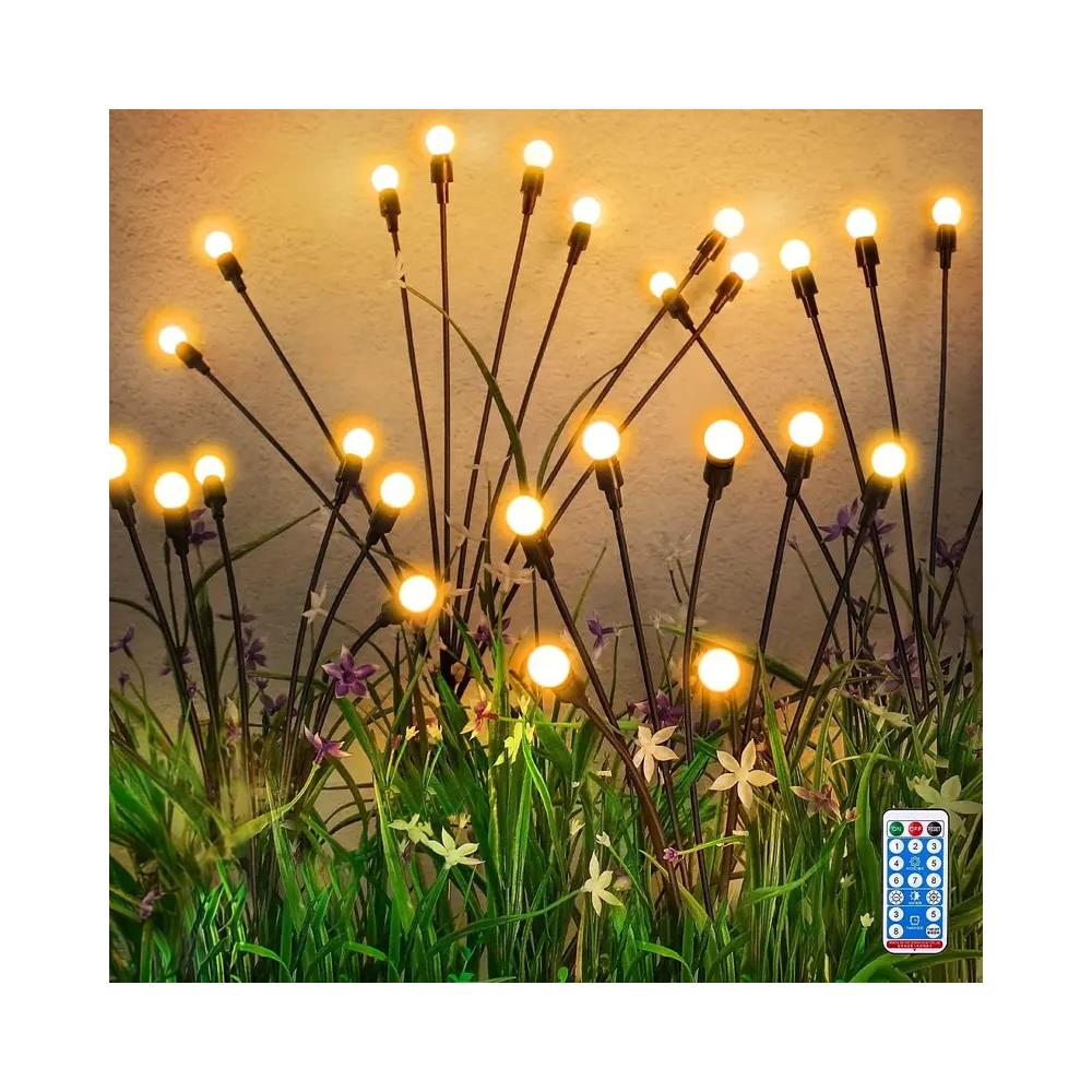 Luci Firefly Ad Energia Solare 10 Led Confezione Da 4 Bianco Caldo - Foto 9