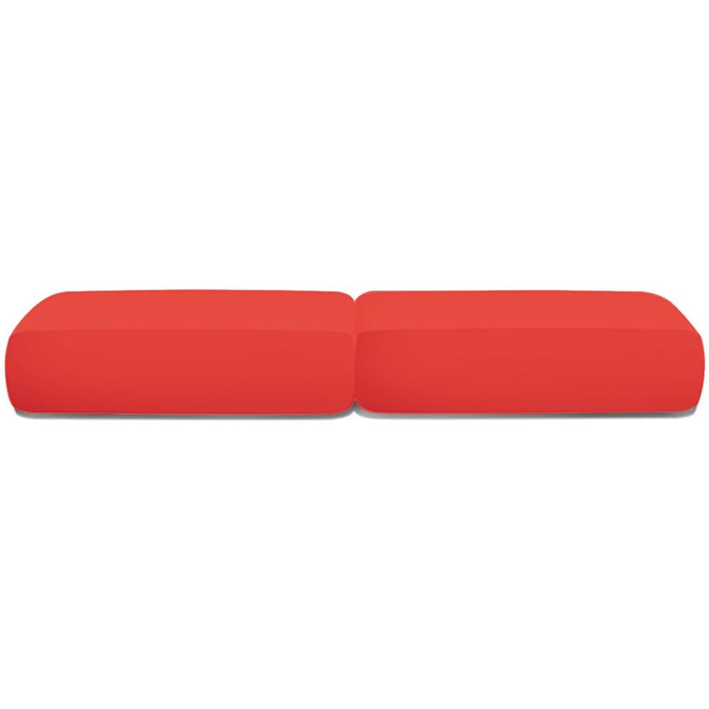 Copriseduta Per Divano Elasticizzato Antimacchia Genius In Tinta Unita Coppia Maxi Rosso 1016 - Foto 1