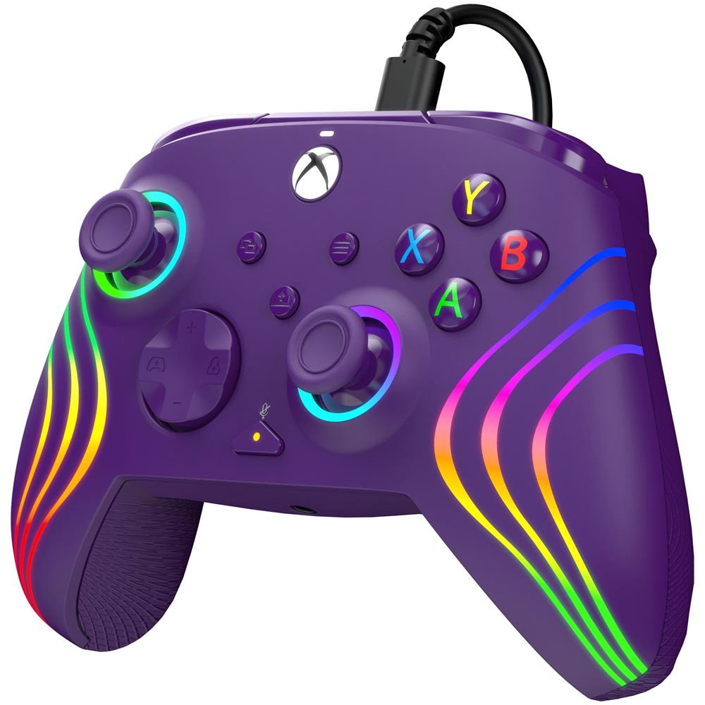 Controller Cablato Afterglow Wave Purple Per Xbox Series X |s, Xbox One E Windows 10/11 - Foto 1