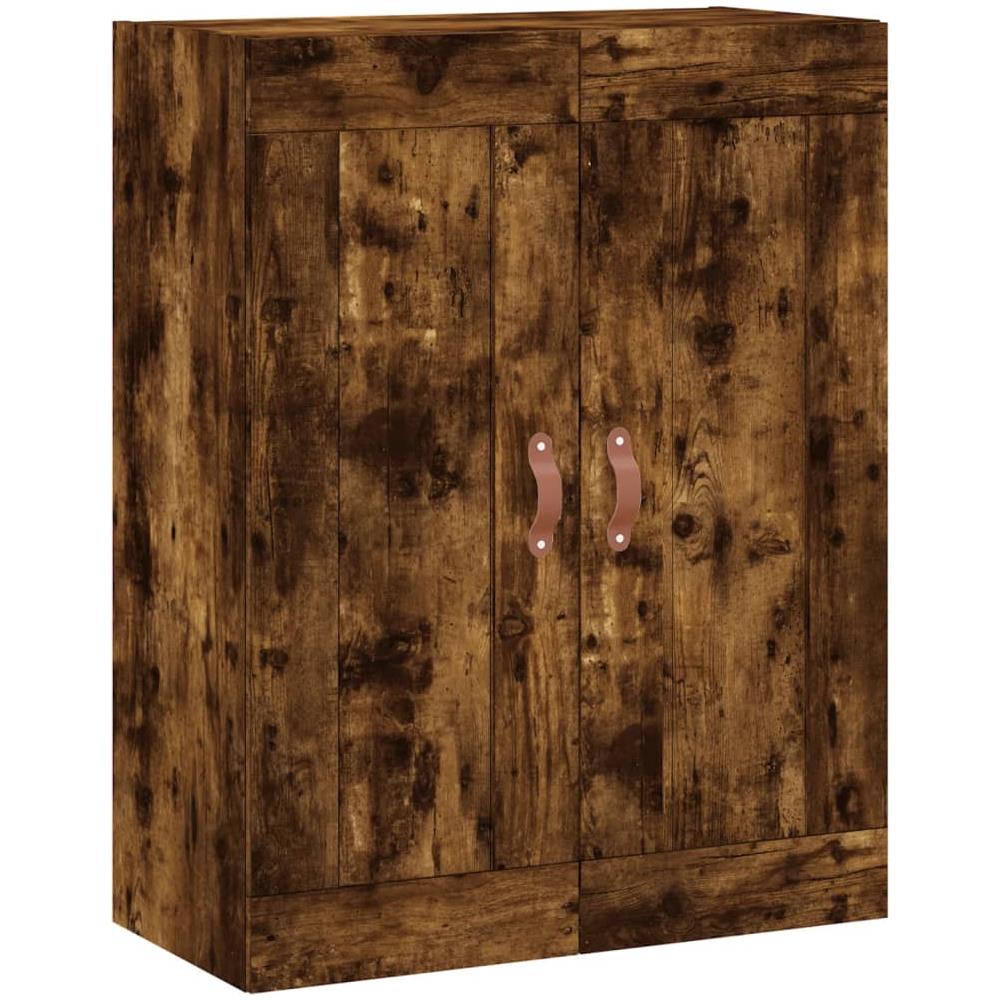 Mobile A Parete Rovere Fumo 69,5x34x90 Cm In Legno Multistrato - Foto 2