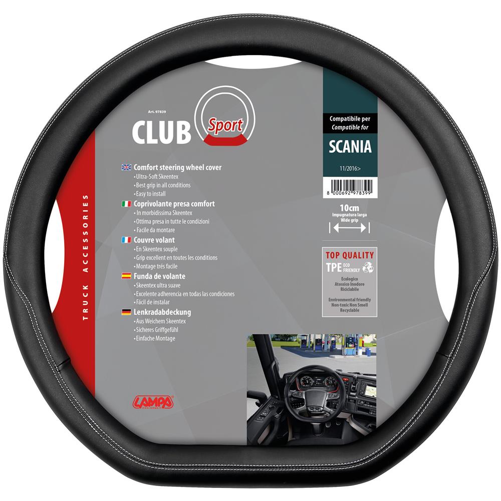 Club Sport, Coprivolante Su Misura In Skeentex - Compatibile Per - Scania G /p /r /s Serie 7 (11/2016>) - Foto 1