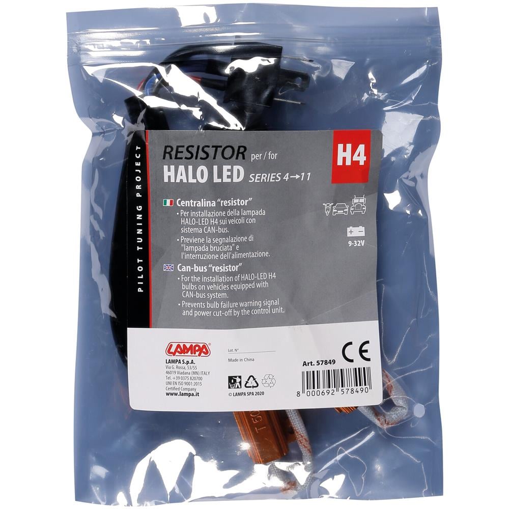 Halo Led Serie 4/11 - Centralina Resistor, 9/32v - H4 - Foto 2