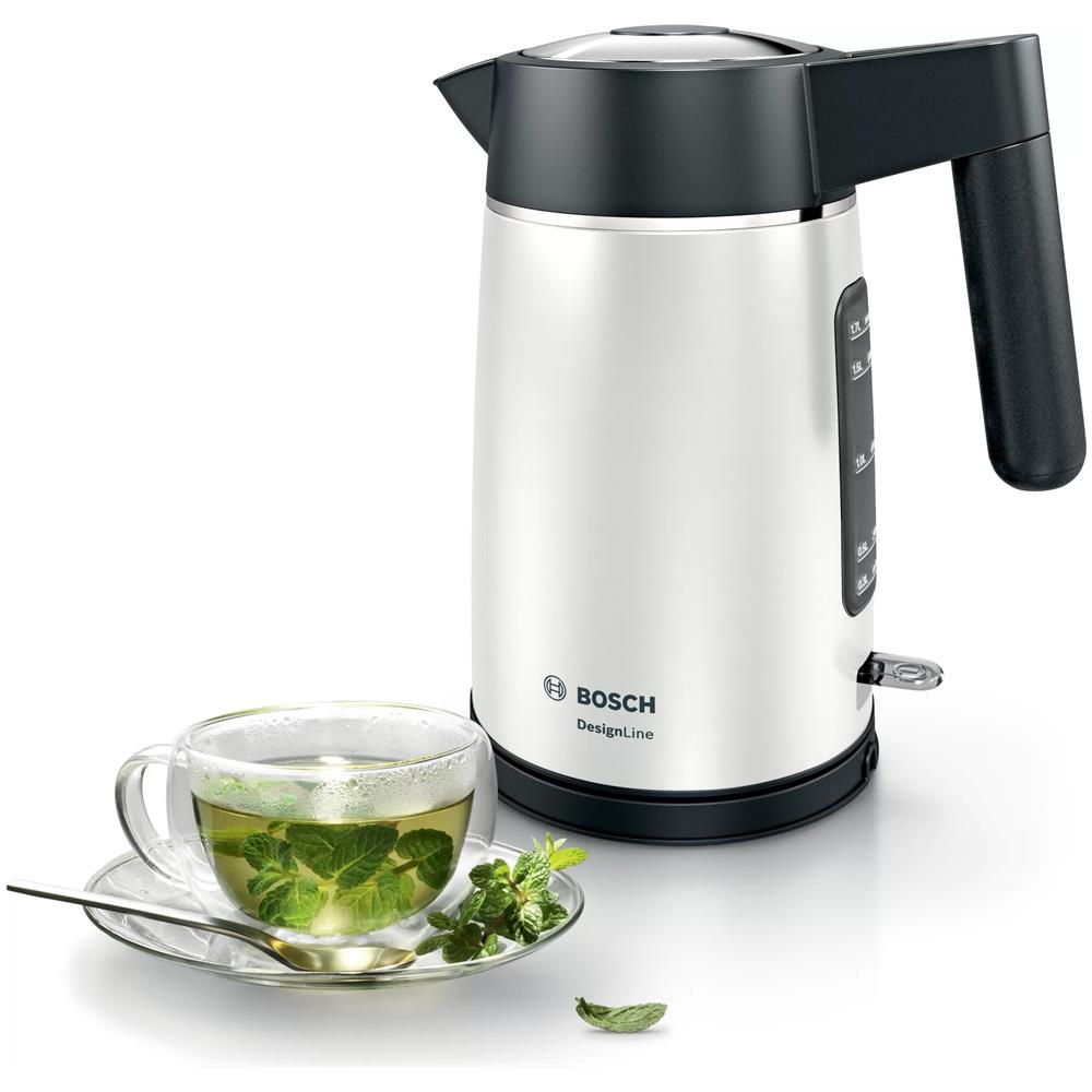 Bollitore Elettrico DesignLine TWK5P471 Capacità 1,7 L Potenza 2400 W Colore Nero /Argento - Foto 14