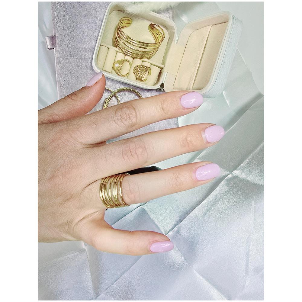 Anello Luna Collection - ispirazione celestiale con oro 18K e lavorazione di lusso - Foto 2