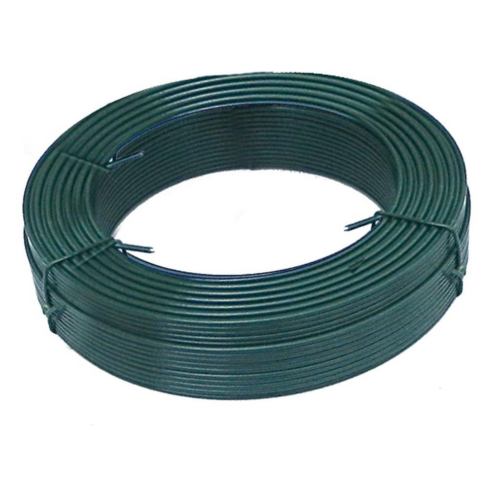 Filo Plastificato Legature 100 Mt Diametro 3,3mm Colore Verde - Foto 1
