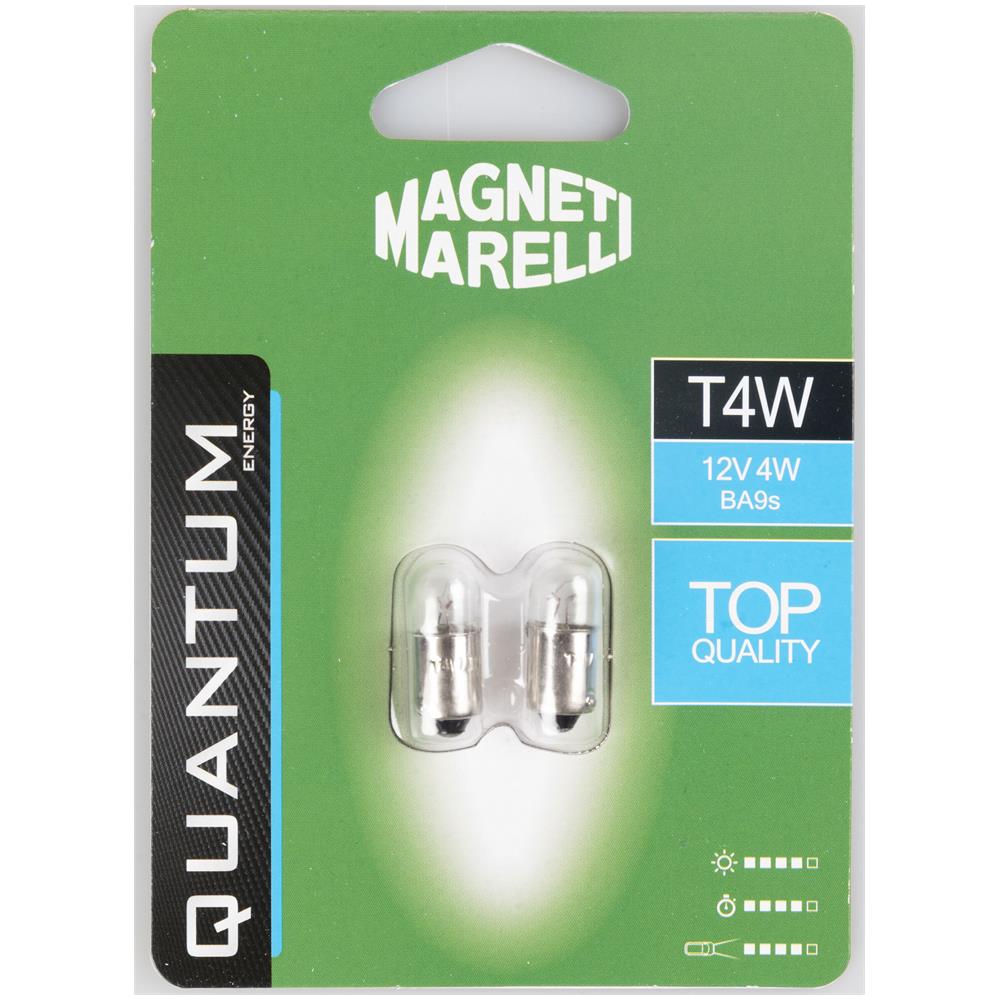 T4w Coppia Lampadine Auto 12v 4w Attacco Ba9s - Foto 1