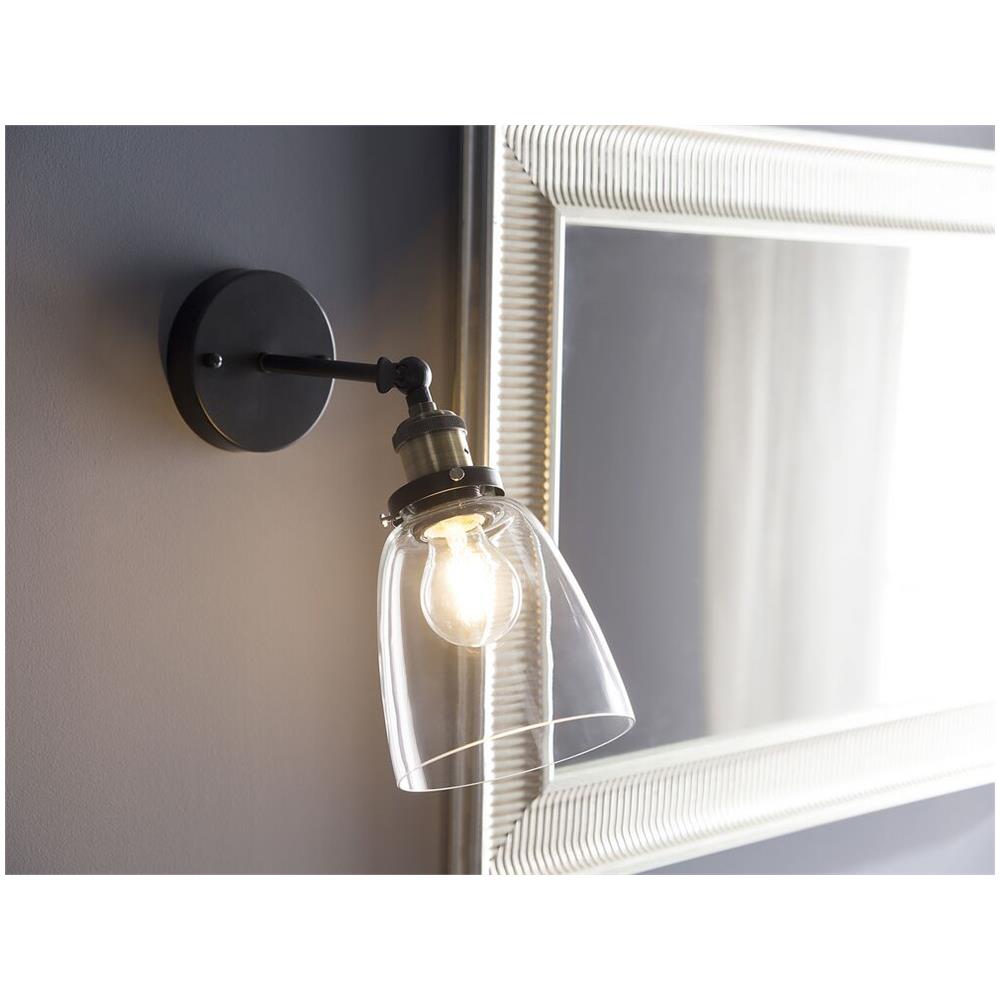 Set Di 2 Applique In Vetro Trasparente Lovat - Foto 2