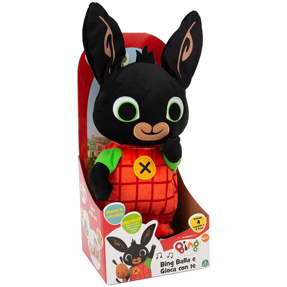 Bing: Peluche Parla Danza Con Musica 36 Cm - Foto 1