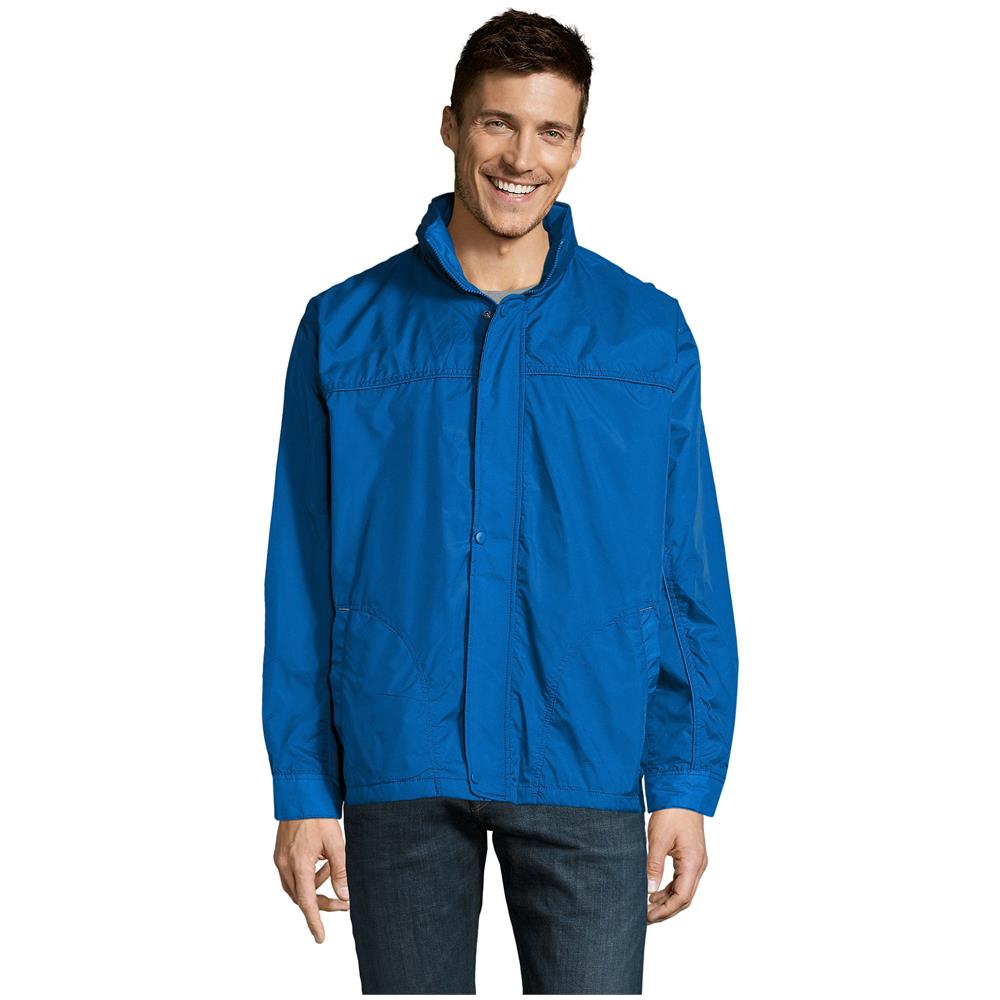 Mistral Giacca Antivento Foderata In Jersey -colore E Taglia- Blu Royal 2xl - Foto 1