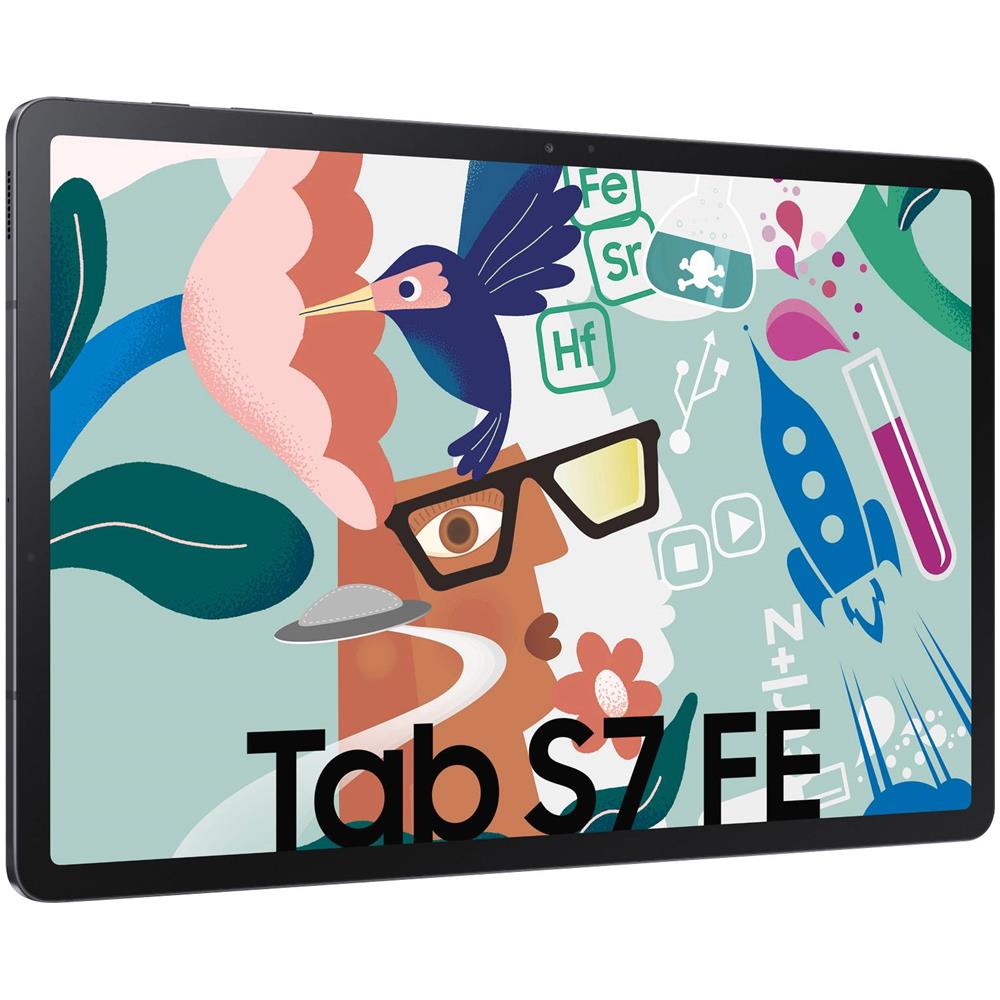 Galaxy Tab S7 FE Nero 12.4" WQXGA Octa Core RAM 4GB Memoria 64 GB +Slot MicroSD Wi-Fi Fotocamera 8Mpx Android - Europa - Foto 2