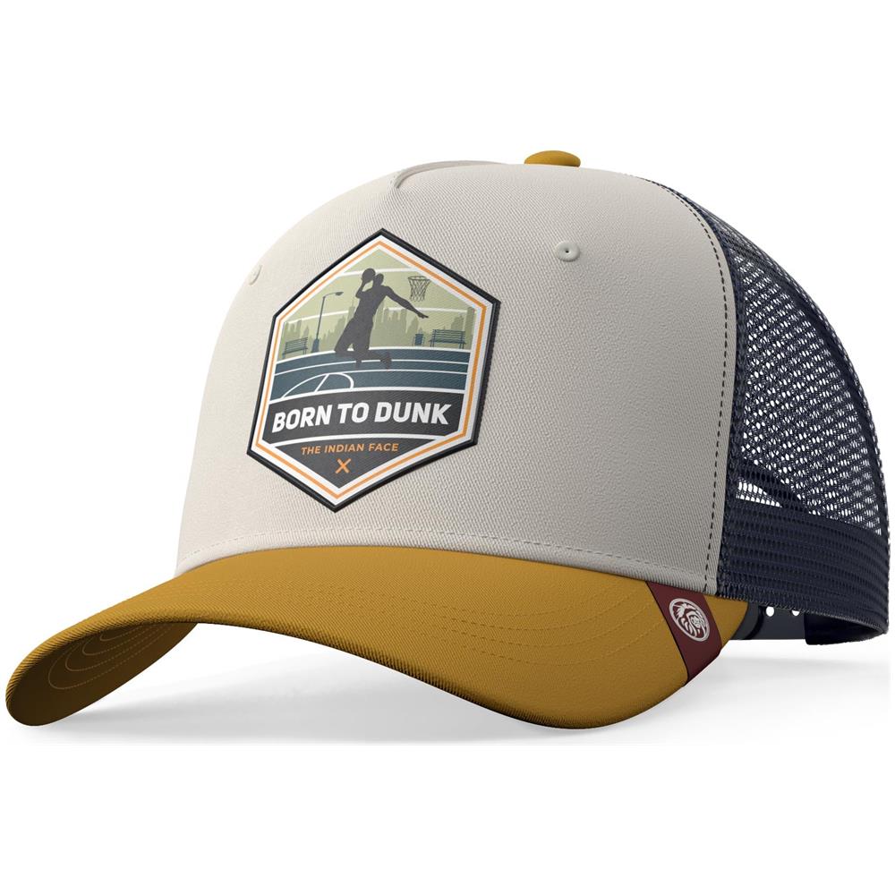 Cappellino Trucker Born To Dunk Marrone Per Uomini E Donne - Foto 1