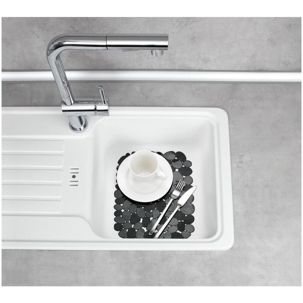 Tappetino Per Lavello, 31 X 26 Cm, Colore: Nero - Foto 3