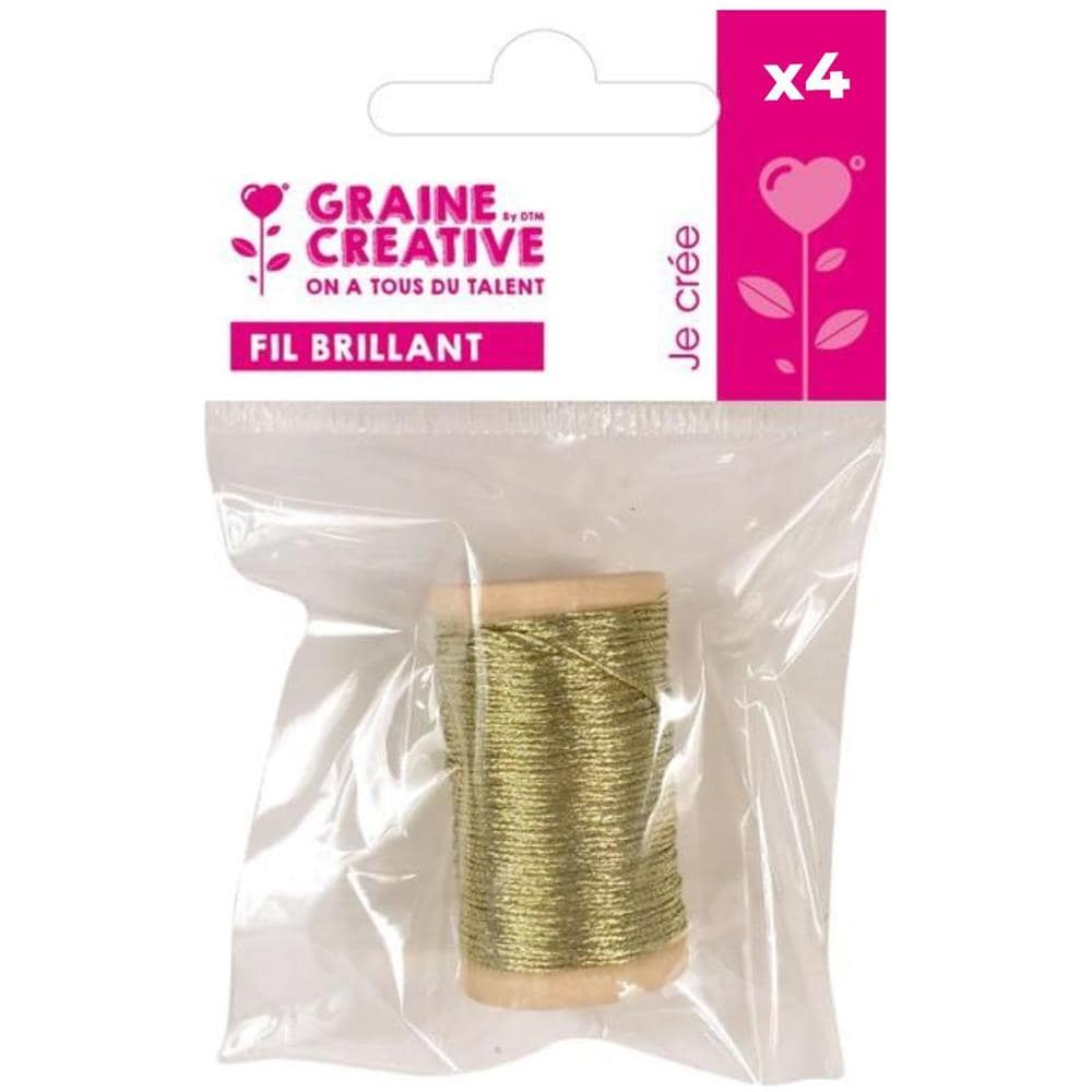 4 Fili Lucidi 20 M - Oro - Foto 1