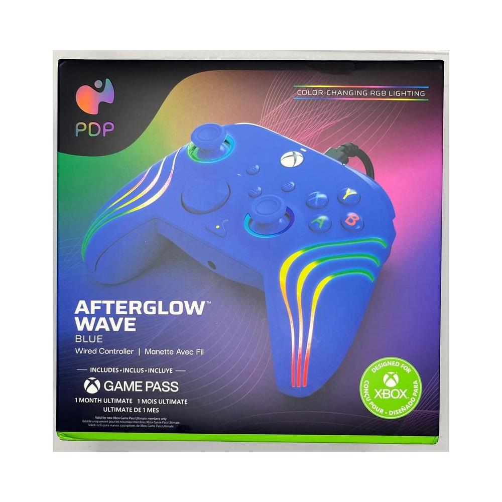 Controller Cablato Afterglow Wave Blue Per Nintendo Switch E Switch Oled - Foto 5