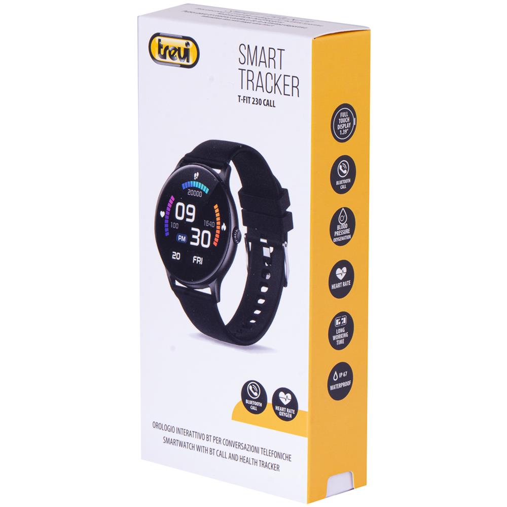 T-FIT 230 CALL SMART FITNESS BAND NERO - Foto 5