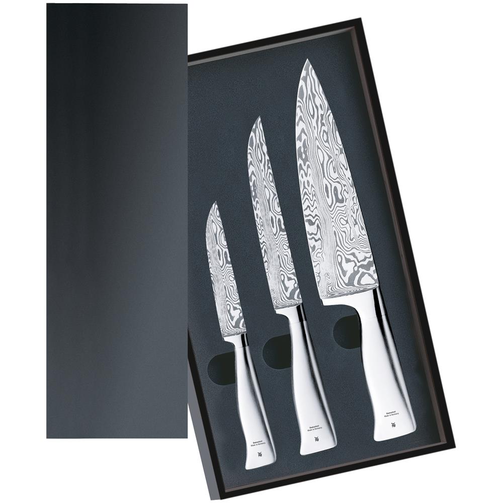 Grand Gourmet Damasteel 18.9009.9998 posata da cucina e set di coltelli 3 pz - Foto 1