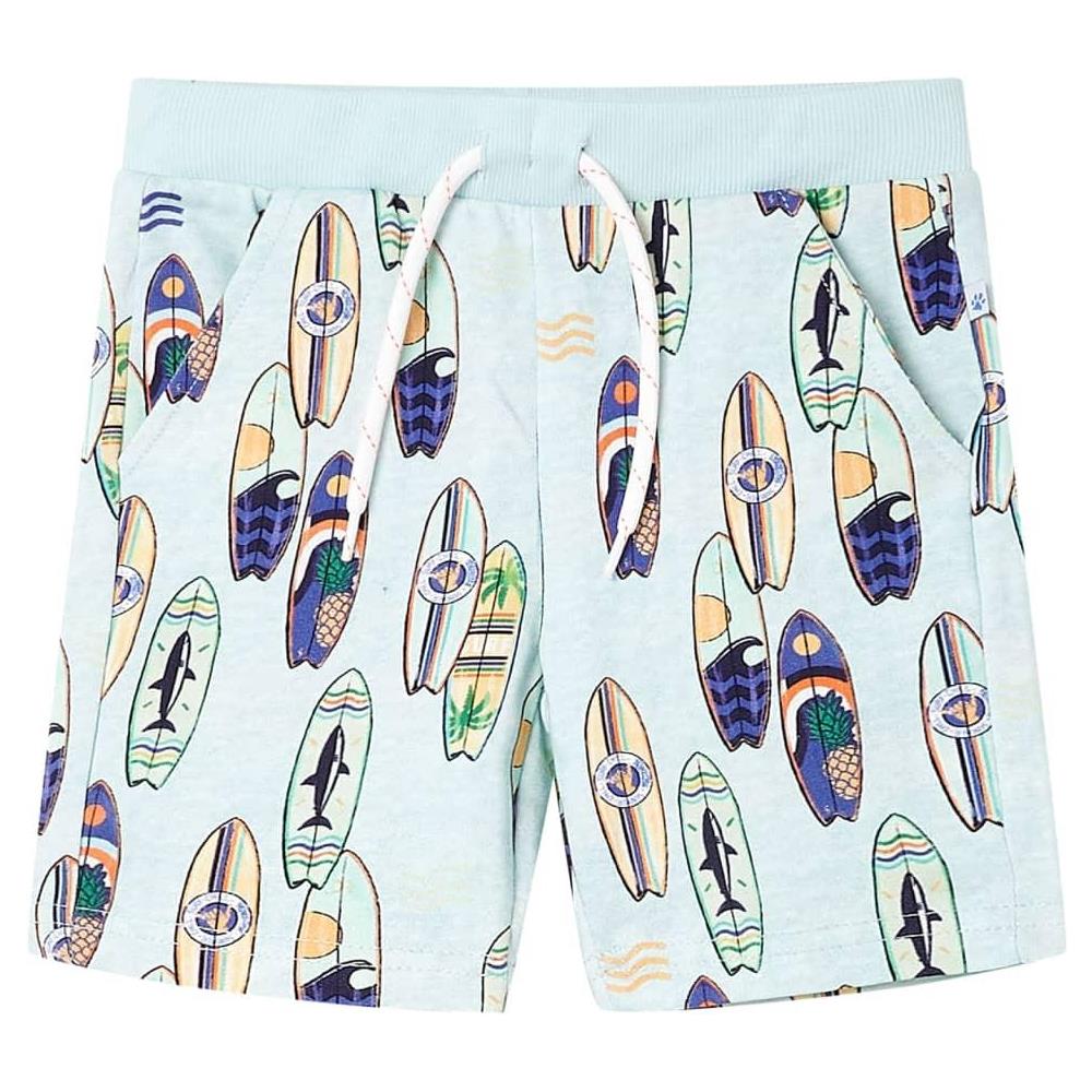 Pantaloncini per Bambini con Coulisse Blu Tenue Mélange 140 - Foto 1