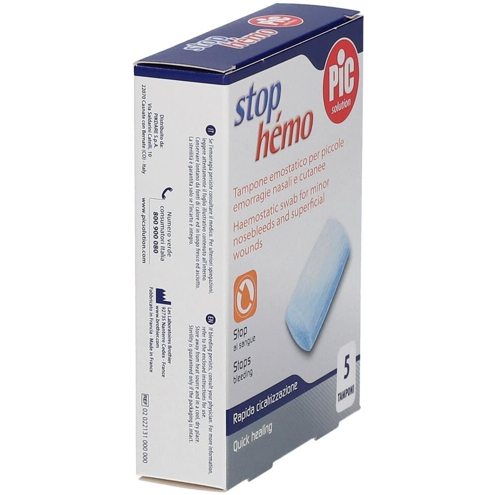 Tampone Emostatico Sterile Stop Hemo 5BUSTE - Foto 2