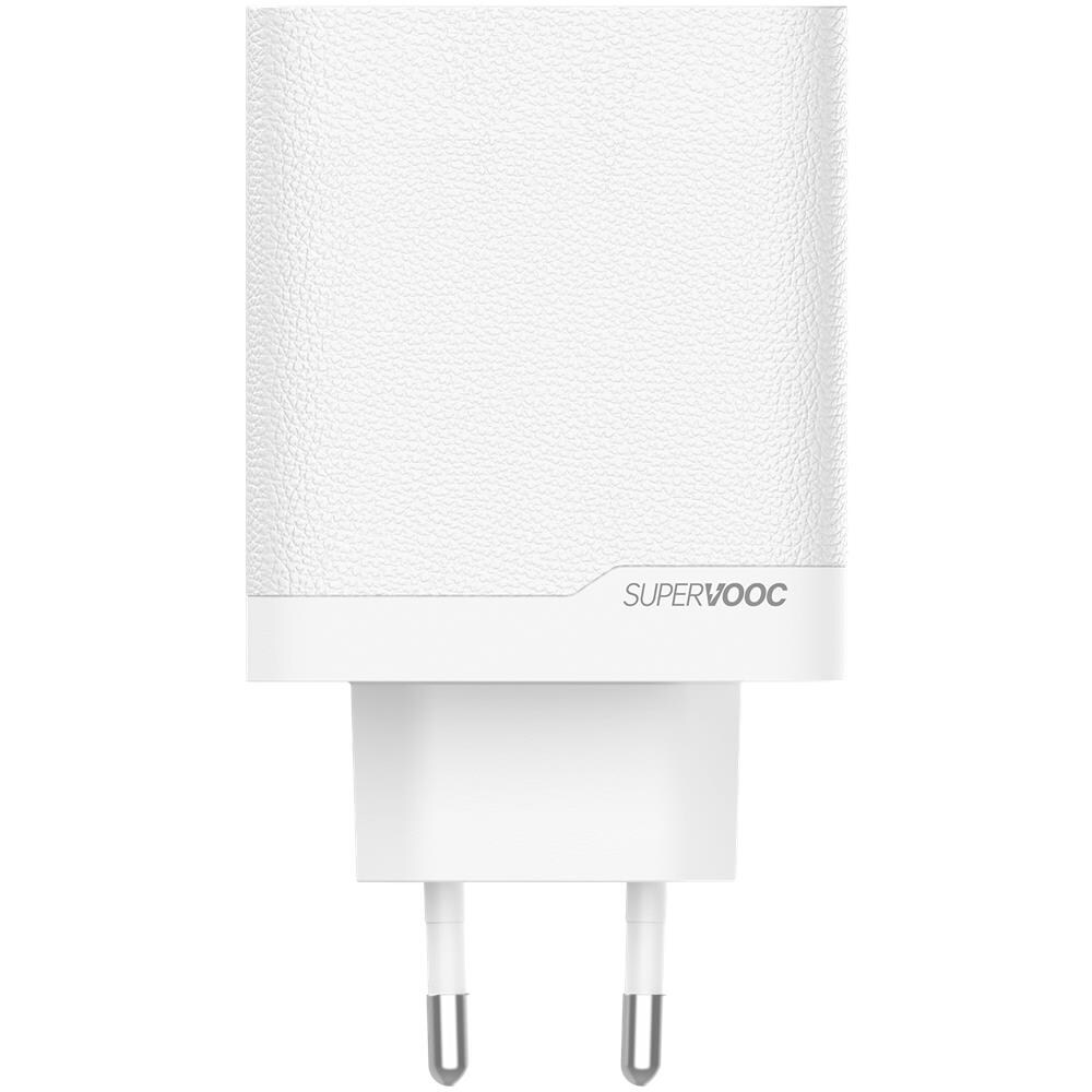 SUPERVOOC 120W Dual Ports GaN Power Adapter Kit White - Foto 2