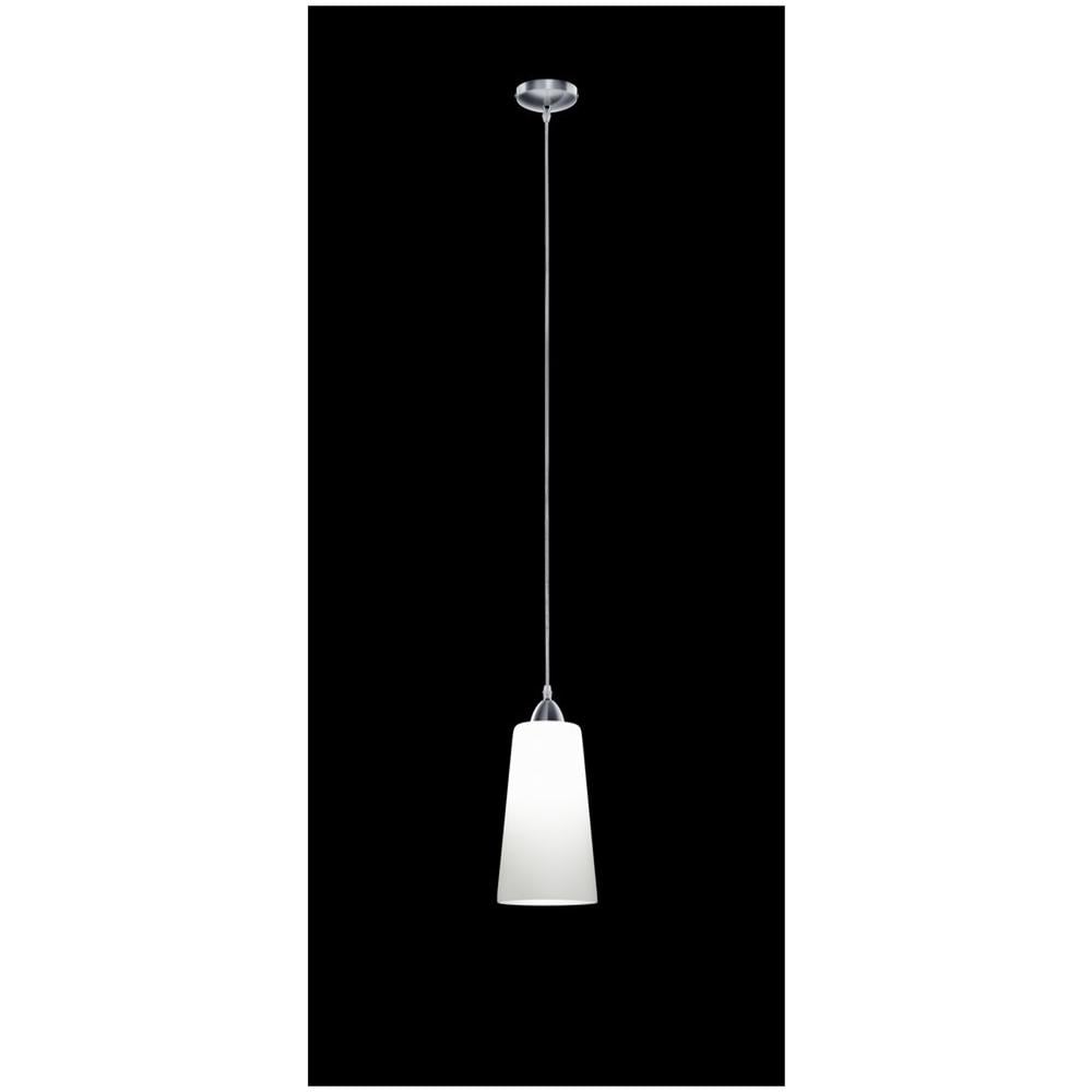 Sospensione Con 1 Luce Conica Da 60, W, Diametro 15 Cm Bianco - Foto 1