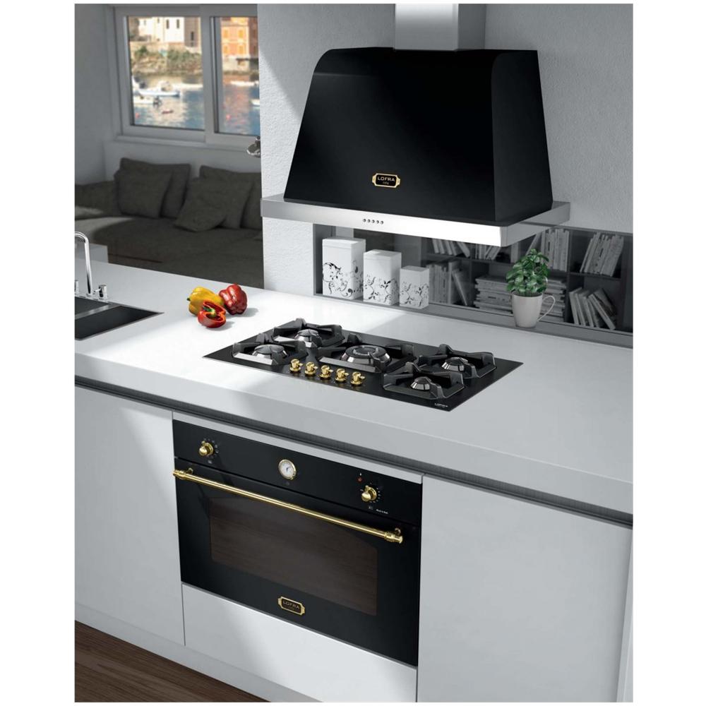 LOFRA - Piano Cottura HRNM9A0 a Gas 5 Fuochi Gas Colore Nero Mat - ePRICE