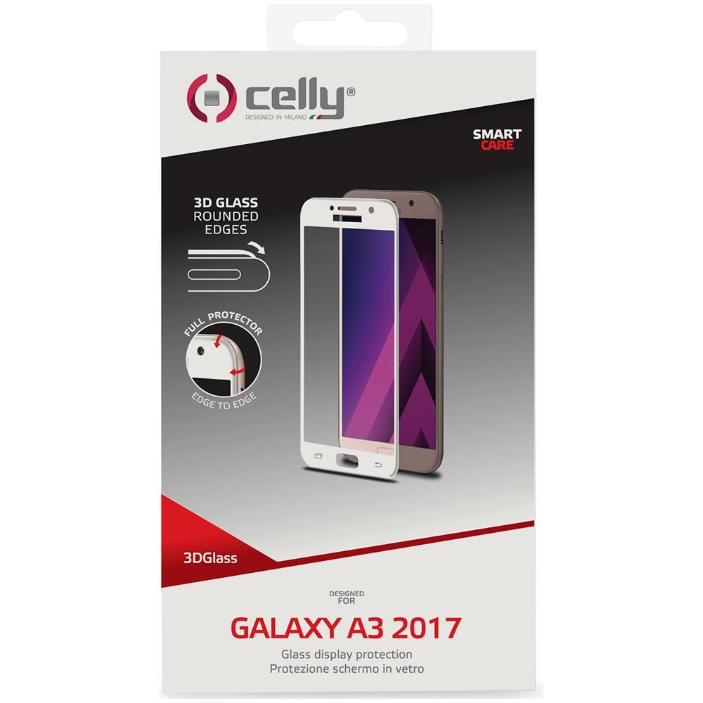 Pellicola Protettiva in Vetro Temperato per Galaxy A3 2017 - Foto 3