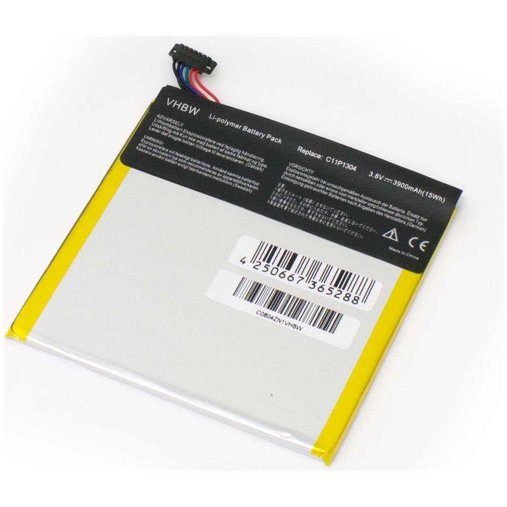 Batteria Per Pad Tab Tablet Netbook Asus Memo Pad Hd7, Hd 7, Me137, Me137x Come C11p1304, C11-p1304. 3900mah (3.8v) - Foto 1