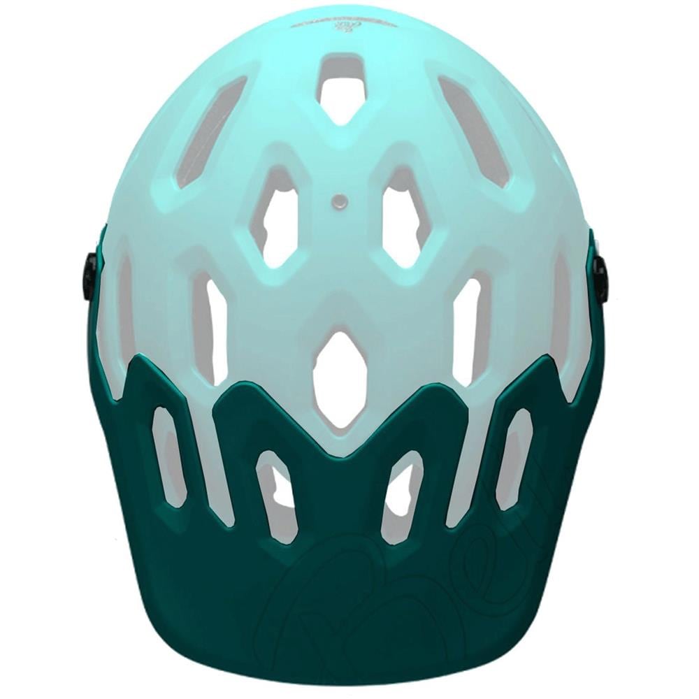 Visiera Casco Mtb Super 3-3r Matte Emerald (default, Blu) - Foto 1