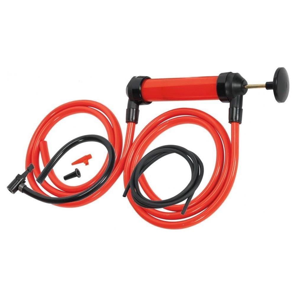Pompa Sifone Olio Carburante Benzina Diesel Sifon Acqua Sifone Transfer Kit Gonfiaggio Tl 1110d - Foto 2