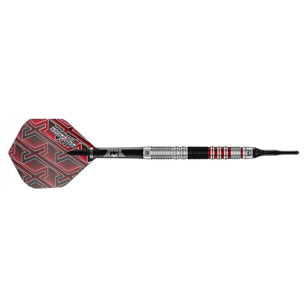 Bull's Max Hopp Edition 4 Darts - 90% Wolfram Softspitze 18g Professionelles Dartset