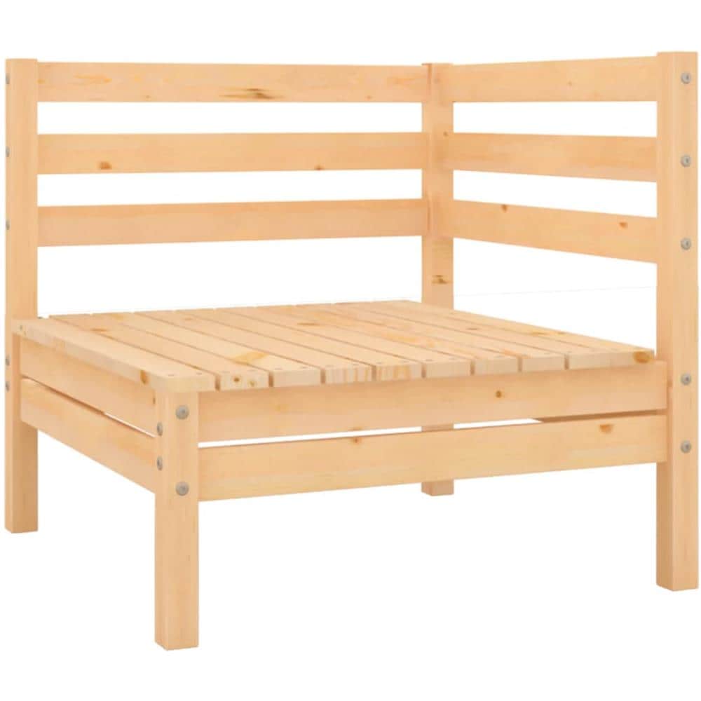 Set Divani Da Giardino 5 Pz In Legno Massello Di Pino - Foto 3