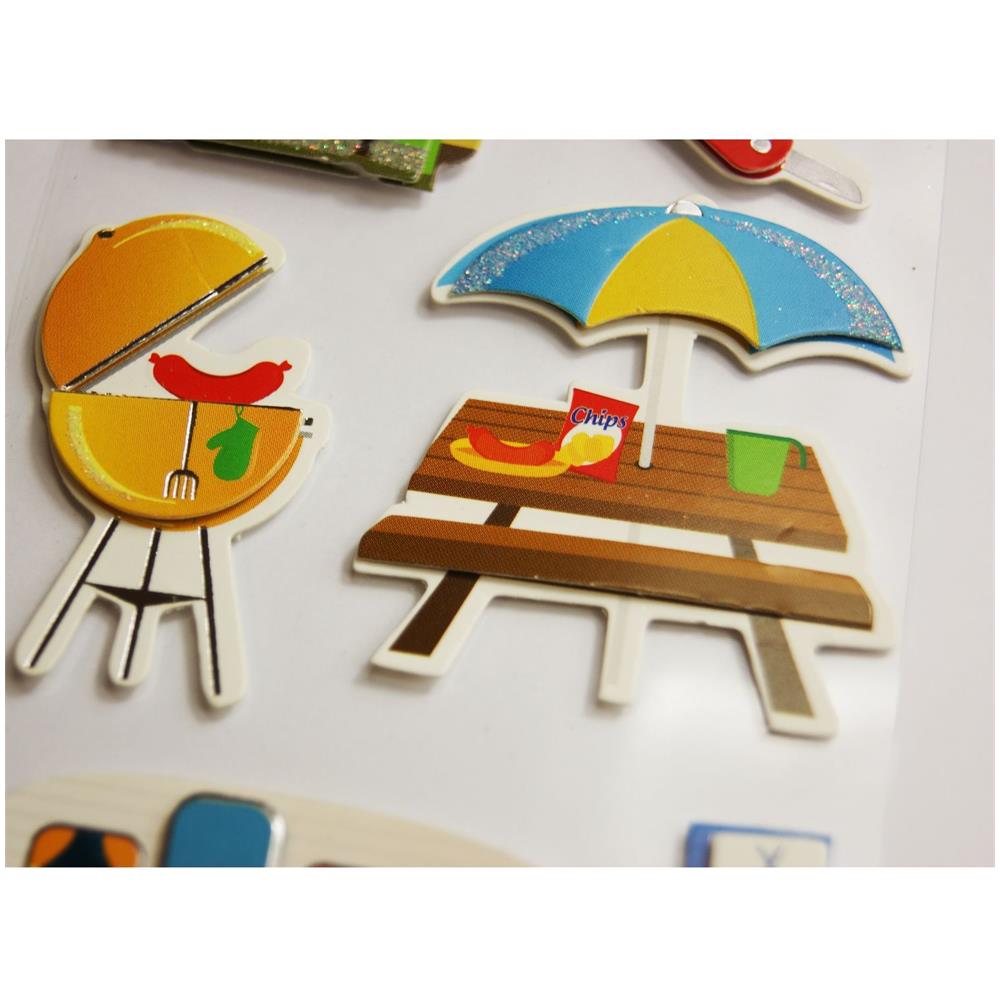 20 Adesivi Ed Etichette - Giornale E Agenda - Ragazzi - Oro - Foto 1