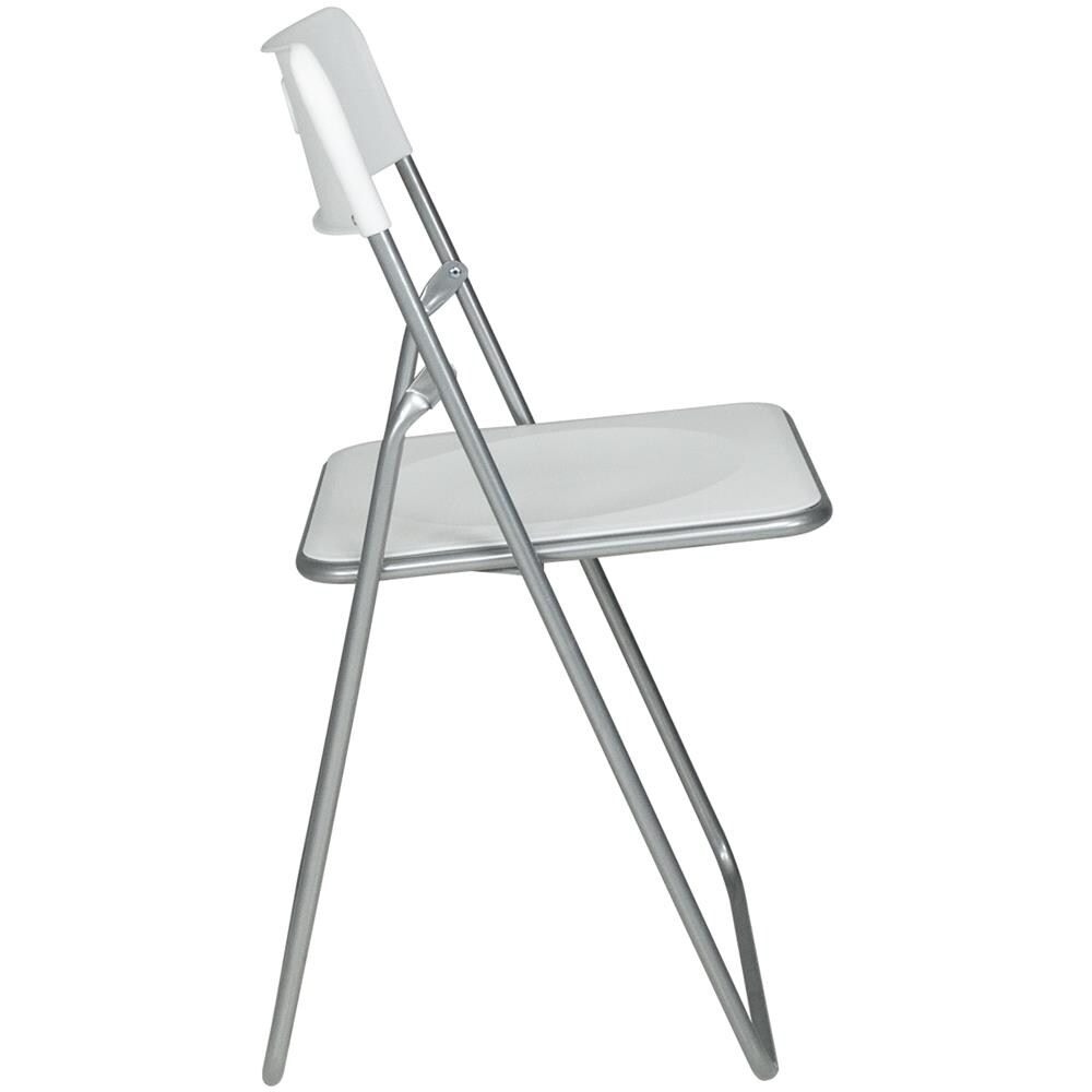 Sedia pieghevole bianca, sedia richiudibile mod. Easy (2 Pz) - Foto 2