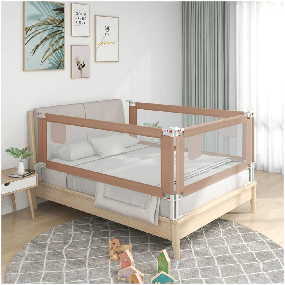 Sponda Letto di Sicurezza per Bambini Talpa 200x25cm in Tessuto - Foto 1