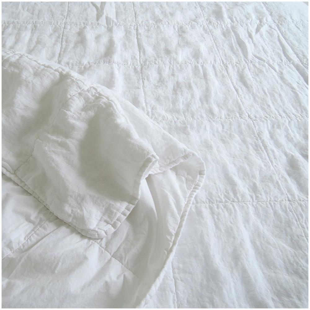 Coperchio Del Letto Di Lino E Cotone - Foto 4