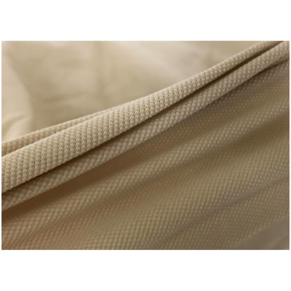 Coppia Coprisedia Con Schienale Antimacchia In Tinta Unita Modello Easy Panna - Foto 5