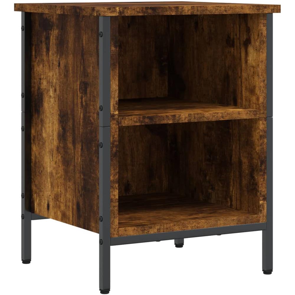 Scarpiera Rovere Fumo 38x35x50 Cm In Legno Multistrato - Foto 2