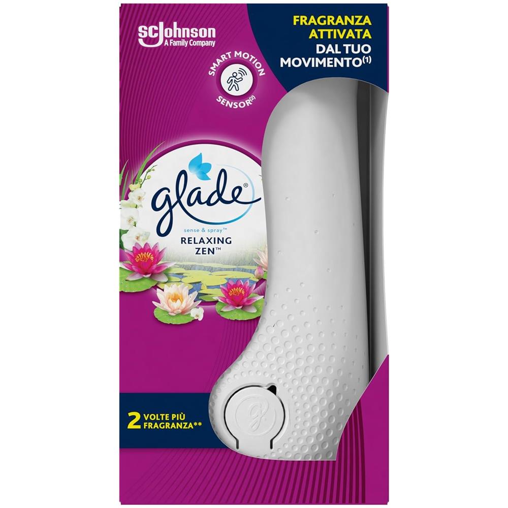 Glade Sense & Spray Profumatore Ambiente con sensore di movimento Relaxing Zen - Foto 3