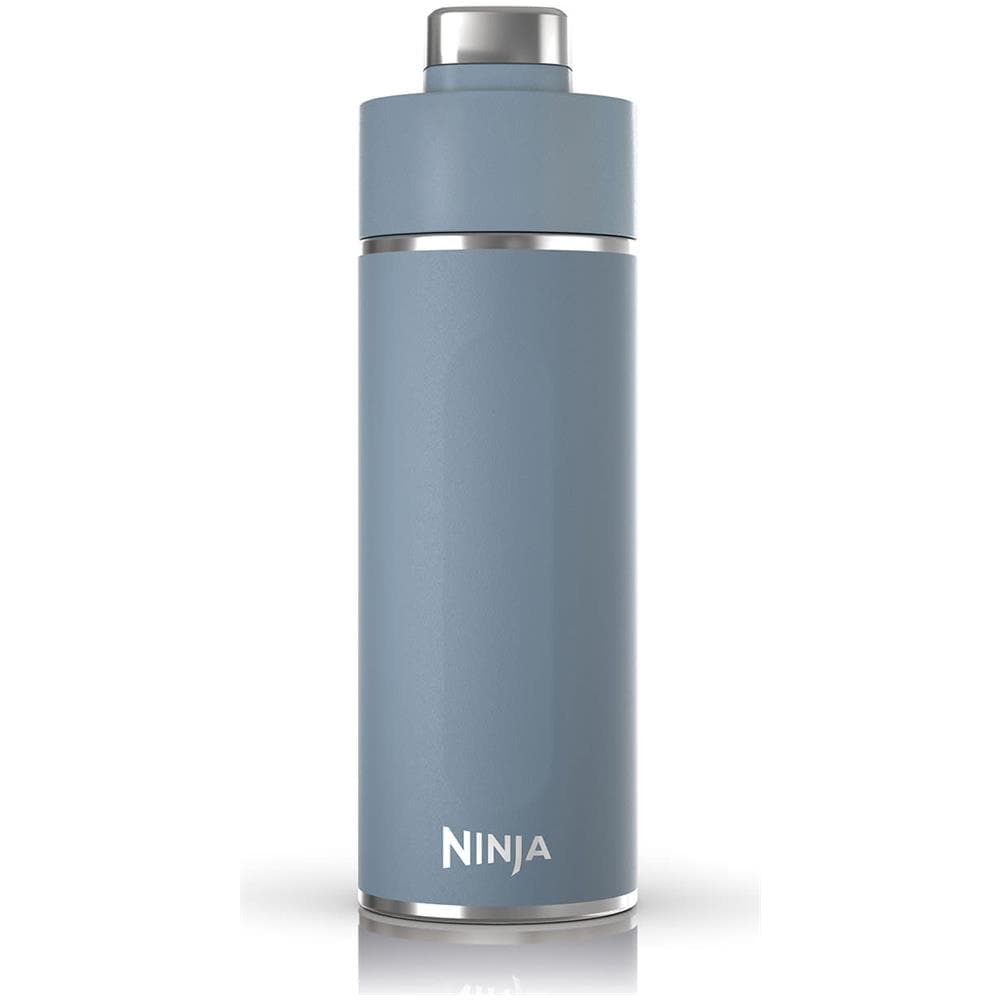 Thirsti Uso Quotidiano, Fitness, Trekking, Sport 700 ml Plastica, Acciaio inox Blu - Foto 1