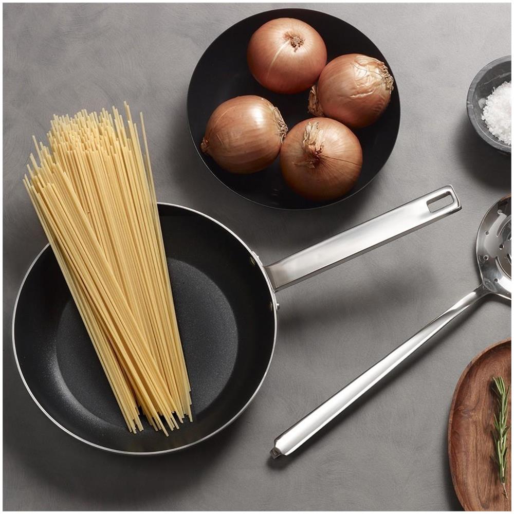 3.0 Casseruola alta in trimetallo con coperchio Diametro - Ø 28 cm Made in Italy - Foto 3