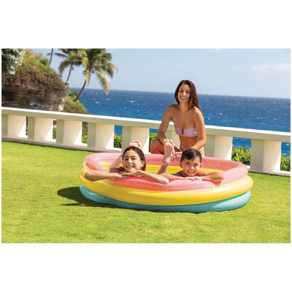 57422NP Piscina Sunset Glow Tre Anelli 147 x 147 x 33 cm - Foto 3